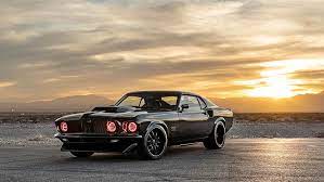 Ford Mustang Car Sea Muscle Cars American Cars Hd Wallpaper Wallpaperbetter