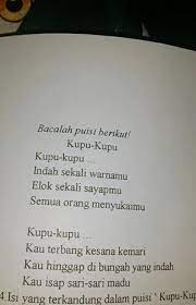 Ekspresi kasih sayang manusia terhadap peliharaan dapat diwujudkan dalam bentuk puisi hewan. Bantu Donk No 4 Plisss Banget Brainly Co Id