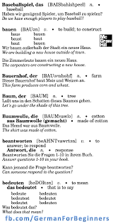 German For Beginners 18 German Language German Words German Language Learning