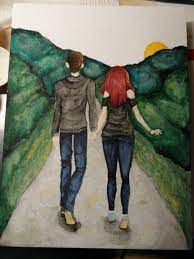 Canvas painting for boyfriend at paintingvalley.com. I M Painting Something For My Boyfriend What Do You Think Daily Lol Pics