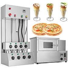 Vevor Commercial Pizza Cone Forming Machine 110v Rotational Pizza Oven 2 In 1 Automatic Handheld Pizza Cone Maker With Pizz In 2020 Pizza Cones Chimney Cake Pizza Oven