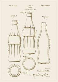 Cr7 did a similar thing with coca cola on monday. Coca Cola Flasche Patent Poster Posterland