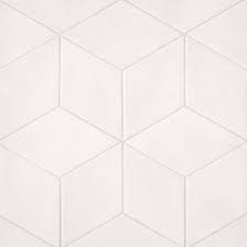Alibaba.com offers 858 rhomboid tiles products. Allora 7 5 X 12 75 Rhomboid Matte Porcelain Tile In Solid White Bedrosians Tile Stone