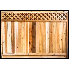 Learn how you can clean your fence with a pressure washer, then stain it to restore its original beauty. Aim Cedar Works 6x8 Contractor Cedar Fence Panel The Home Depot Canada