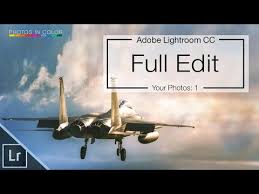 Lightroom 6 Tutorial Full Edit From The Photos In Color Community F16 Airplane Lightroom Cc Lightroom Tricks Lightroom Lightroom Tutorial
