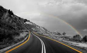 Beautiful Rainbow Black And White Photography Beautiful Photography Nature Nature Photography White Photography
