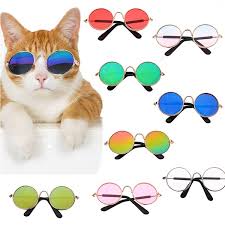 When it comes to women's accessories and vintage clothing, there's only one place you need to look. Pet Cool Glasses Cats Photo Prop Glasses Toy Doll Sunglasses Cool Sunglasses For Pet Toy Wish