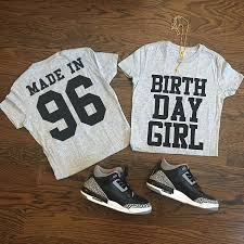 Girly Personalized Birthday Birthday T Shirt Design Ideas It S Your Birthday Make Your Arrival As The Birthday Queen In These Super Cute Birthday Shirts Birthday Girl Shirt Birthday Photoshoot