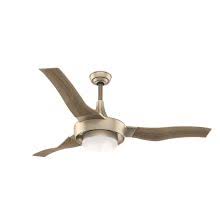 Casablanca fan 54 in casual brushed nickel ceiling fan with light kit and remote. Casablanca 59164 Stealth 54 Inch Energy Star Build Com