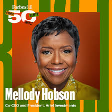 Mellody Hobson is the co-CEO and president of Chicago-based Ariel  Investments, one of the nation's oldest Black-owned money management firms  with $14.5 billion in assets under management. https://trib.al/NK2GiZv  #ForbesBLK50