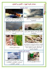 مصادر تلوث الهواء مضار تلوث الهواء الوقاية من تلوث الهواء موقع مدرستي