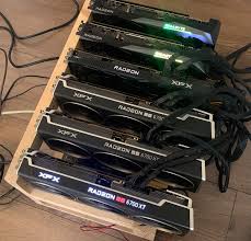 Amd rx 470 6x gpu mining rig cryptocurrency ethereum bitcoin with windows 10 pro. 6x Amd Radeon Rx 6700 Xt Gpus Als Ethereum Mining Rig