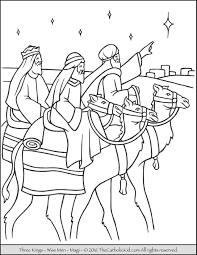 Three Kings Magi Coloring Page Nativity Coloring Pages Jesus Coloring Pages Epiphany Coloring