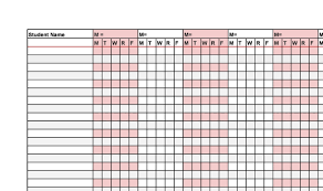 They're available as free printable attendance sheets in pdf and excel spreadsheet formats. 43 Free Printable Attendance Sheet Templates Templatelab