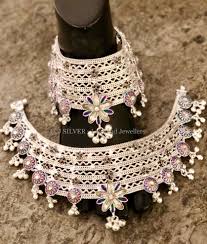 Pin By Lcj Silver Lalchand Jewellers On Silver Payal Toe Rings Lcj Silver Silver Payal Toe Rings Statement Necklace