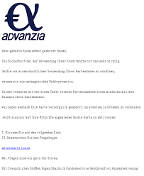 To develop your career or apply for a job at advanzia bank in luxembourg, choose the position you are interested in from the list below and apply online. Phishing Gefalschte E Mails Im Namen Der Advanzia Bank Im Umlauf