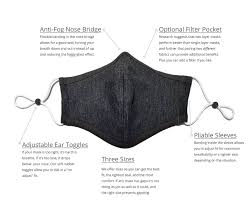 Adapting support for your head, neck and shoulders. Most Comfortable Cloth Mask Anti Fog Nose Bridge Adjustable Ear Straps