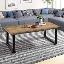 Great For Rustic Industrial Wood Coffee Table For Living Room Irregular Sturdy Rustic Metal Coffee Table Wood Coffee Table Living Room Minimalist Coffee Table