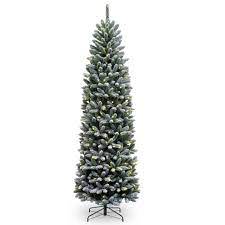 6ft Pre Lit Snowy Kingswood Fir Pencil Artificial Christmas Tree Hayes Garden World Shop for 6 foot christmas trees in christmas trees by height. 6ft pre lit snowy kingswood fir pencil artificial christmas tree