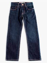 Big Boys 8 20 505 Regular Fit Jeans Husky Dark Wash