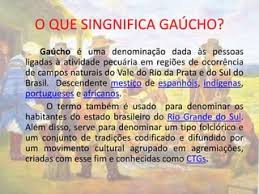 Cultura ga&uacute;cha | PPT