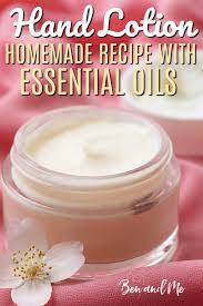 After that, pour into the jar. Homemade Nourishing Hand Lotion With Essential Oils