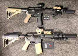 Available in both carbine (long) and cqb (short) version. The British Mk18s The L119a1 L119a2 Page 7 Ar15 Com