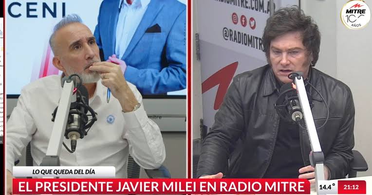 Javier Milei y sus medidas, EN VIVO: todo lo que dejó la entrevista del  Presidente con Gabriel Anello en Radio Mitre - Fm Kaos 98.7