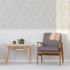 About how big is that? Graham Brown Simplicity Non Woven Textured Floral Wallpaper Unpasted Paste The Wall 56 Sq Ft Grey Ochre 33 285 Rona