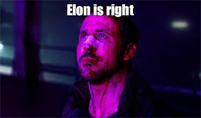 Create meme "blade runner 2049 meme, hide friends, Ryan gosling blade  runner purple"