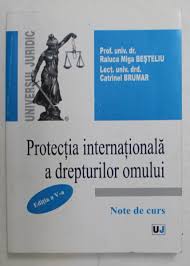 Consideratiile prezentate conduc la concluzia ca protectia juridica a drepturilor omului se ocupa cu studierea modului în care societatea internationala asigura aceasta. Protectia Internationala A Drepturilor Omului Note De Curs De Raluca Miga Besteliu Catrinel Brumar Ed A V A Revizuita 2010