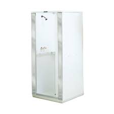 Good For Trailer Mustee Durastall White 4 Piece Alcove Shower Kit Common 36 In X 36 In Actual 75 375 In X Alcove Shower Kits Shower Kits Shower Enclosure