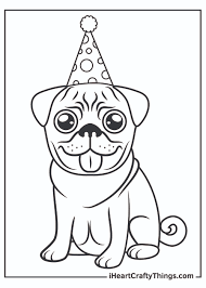 Download and print these pug coloring pages for free. Pug Coloring Pages Updated 2021