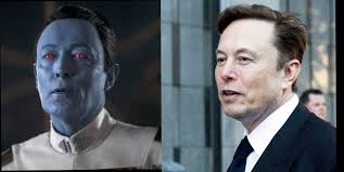 Elon Musk to take the role of Admiral Thrawn.