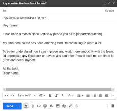 Maybe you would like to learn more about one of these? 7 Awesome Email Templates To Request Co Worker Feedback Viamaven The 1 Performance Review Generator