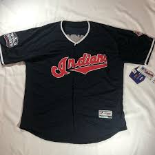 Cleveland Indians Lindor Jersey Postseason Nwt