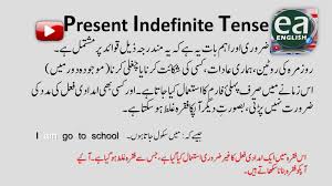 Present Indefinite Tense In Urdu Pdf Test