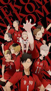Teamwork in volleyball has never been so amazing with our 239 haikyu!! Nekoma Wallpaper Haikyuu Nekoma Haikyuu Anime Haikyuu Wallpaper