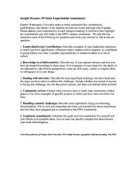 fillable online insight resume (written