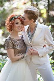 Deviantart is the world's largest online social community for artists and art enthusiasts, allowing people to connect through the creation and sharing of art. 12 Bride Bride Attire Ideas For Your Lesbian Wedding Gay Weddings Marriage Magazine