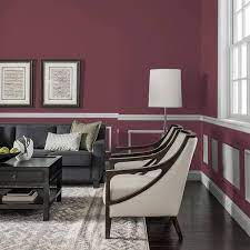 Red Wine Flat Interior Latex Paint
