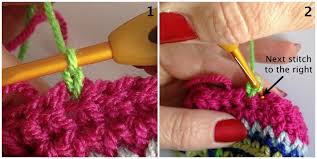 A crab stitch (reverse single crochet) is worked from left to right. Free Crochet Tutorial Crab Stitch Crafternoon Treats