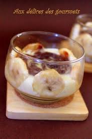 Petits Pots De Creme Vanille Banane Chocolat Http Auxdelicesdesgourmets Blogspot Pt Creme Vanille Banane Chocolat Dessert Banane