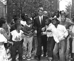 Each Time A Man Stands Up For An Ideal Or Acts To Improve The Lot Of Others Or Strikes Out Against Injustice He Sends Forth A Tiny Ripple Robert Kennedy