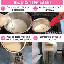 Taste of tomorrow | food. Pumping With Excess Lipase Photo Tutorial On Scalding Breast Milk