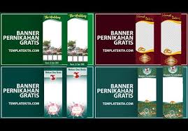 Transparent background banner clipart is a totally free png image with transparent background and its resolution is 1280x640. Free Wedding Psd Cara Membuat Banner Pernikahan Dengan Photoshop