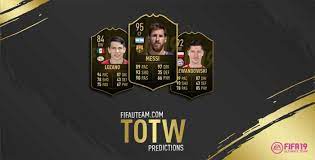 Luca zuffi is the son of dario zuffi. Fifa 19 Team Of The Week Predictions From Totw 1 To Totw 52