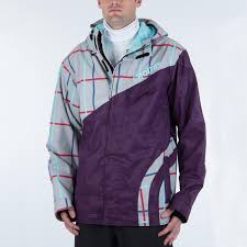 Nomis Touch Snowboard Jacket M Purple Embossed