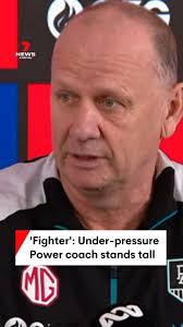 Ken Hinkley has declared he is a ‘fighter’ after being booed off Adelaide  Oval last weekend by fans. The under-pressure Port Adelaide coach says his  players are ‘not spending a second thinking about ...