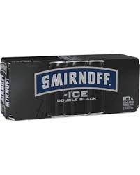 Smirnoff ice triple black is an edgy twist on the familiar crisp taste of smirnoff ice. Buy Smirnoff Ice Double Black Cans 10 Pack 375ml Dan Murphy S Delivers